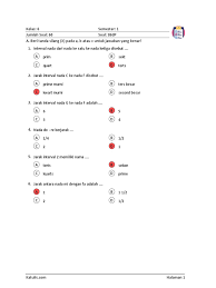 Dalam dunia musik, tangga nada memiliki peran yang sangat penting. Kelas 6 Sbdp Semester 1 Jawaban