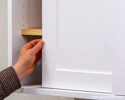 how to build diy shaker cabinet doors
