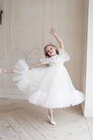 Flower Girl Dress White Flower Girl Dress Tulle White Flower Etsy White Flower Girl Dresses Tulle White Flower Girl Dresses Wedding Dresses For Kids