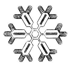 There are a lot of them, but you can not find two identical ones. 12 Snowflake Images The Graphics Fairy