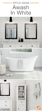 Contrast Is King In This Gorgeous White Bathroom Bold Black Framed Mirrors And Pendant Lights Add A Contemp Bathroom Makeover Bathrooms Remodel Bathroom Decor