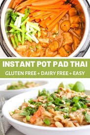 Instant Pot Pad Thai Recette Bon Appetit Cuisine Salade Thai