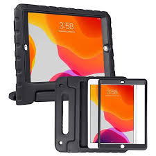 Amazon Com Hde Ipad 7th Generation Case For Kids With Built In Screen Protector Ipad 10 2 Inch 2019 Case For Kids Shock Proof Pro Screen Protector Ipad Case