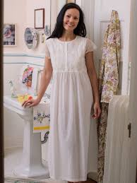 Devon Ladies Nighty Ladies Nightwear Beautiful Designs By April Cornell Cotton Night Dress Lace Dress Vintage Night Gown