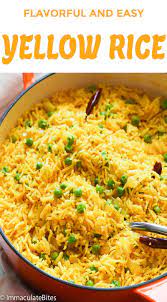 Yellow Rice Rice Side Dishes Indian Food Recipes Yellow Rice Recipes