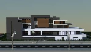 Large Modern House Creation 7129 Minecraft Modern Minecraft Modern Mansion Minecraft Mansion