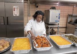 A typical southern thanksgiving dinner usually includes ham or turkey—sometimes both—along with cornbread dressing, sides, and spectacular desserts. We Ll Have Something For Everybody Ms Jean S Southern Cuisine Continues Tradition Of Free Thanksgiving Meals Pittsburgh Post Gazette