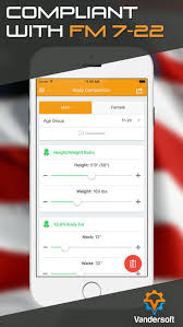 Army Prt U S Army Apft Calculator By Charles Vanderhoff