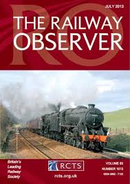 Railway Observer July 2013 by Miker