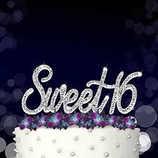3.6 out of 5 stars 13. Rhinestones Sweet 16 Cake Topper Boy Girl 16th Birthday Party Anniversary Table Centerpieces Decoration Favor Supply Gold Silver Party Diy Decorations Aliexpress