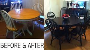 Right now, many homeowners are leaning toward chalk paint. Diy Paint Job On My Dining Room Table No Sanding Required 1 Zinsser Bulls Eye 1 2 3 1 Gal Water Diy Kitchen Table Dining Table Makeover Dining Room Table