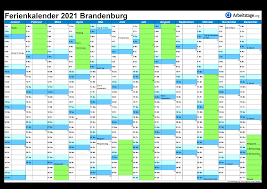 Kalender 2021 nrw din a4 zum ausdrucken / kalender 2021. Ferien Brandenburg 2021 2022