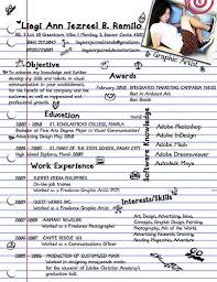 My Creative Resume By Liagiannjezreel Graphic Design Resume Creative Resume Creative Graphic Design Resumes