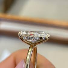 lab diamond wedding band