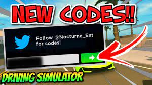 Find and click the twitter codes button on the right hand side of the keyboard. New Driving Simulator Code Gives Tons Of Cash Expired Youtube