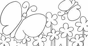 Sketsa gambar taman bunga kartun. Gambar Taman Bunga Hitam Putih
