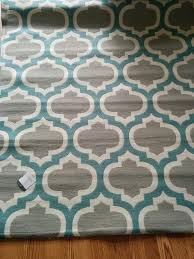 Threshold Indoor Outdoor Fretwork Area Rug Yellow 5 X7 Teal Rug Rugs Grey Area Rug