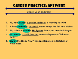 Grammar Unit 1 Lesson 5 Appositives Ppt Download