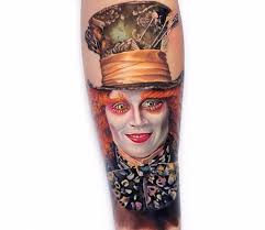 Alice in wonderland mad hatter hat tattoo. Hat Tags Tattoo Ideas World Tattoo Gallery