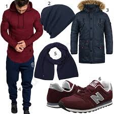 Lassiger Street Style In Dunkelrot Und Dunkelblau Outfits4you De Vestimenta Hombre Ropa Informal Masculina Estilos De Ropa