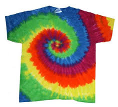 Tie Dye Kids T Shirt Moondance Vintage Rainbow Swirl Youth