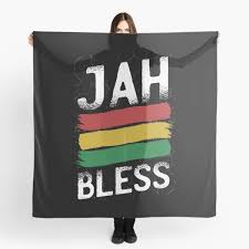 The singularity of every man and woman is jah's gift. Rasta Quote Scarves Redbubble