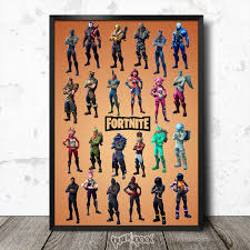 Fortnite Poster Fortnite Battle Royale Legendary Skin Print Fortnite