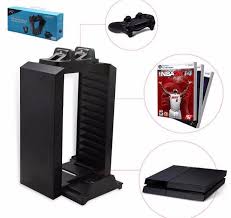 Maybe you would like to learn more about one of these? Ps4 Multi Functional Disk Storage Tower Controller Charging Dock And Console Stand Holder Ps4 Storage Game Storage Playstation 4 Ps4