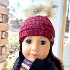 CC Beanie Stocking Cap for 14-18 Inch 1:3 Scale Dolls- Just Like Full Size! 