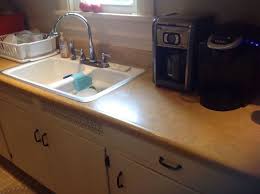 X3 vintage formica kitchen cabinets unit 1950s / 1960s retro yellow. How Can I Change My 1950 S Formica Countertop Without Replacing It Hometalk