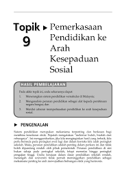 Harmoni.terdapat 3 artikel yang membincangkan aspek kesepaduan sosial masyarakat dalam buku ini. Pemerkasaan Pendidikan Kearah Kesepaduan Sosial