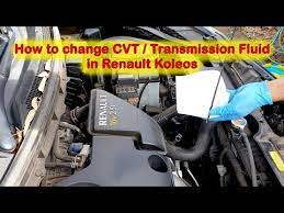 Change Transmission Fluid In Renault 4k Quality Cvt Gearbox Oil Change Youtube Oil Change Automatic Transmission Fluid Transmission