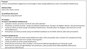 4 Contoh Sop Perusahaan Lengkap Cara Mudah Membuatnya Kartu Produk Pengusaha