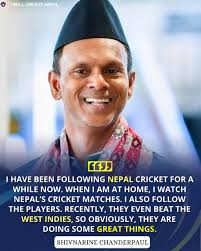A heartfelt goodbye to a true legend ❤️ Janakpur Bolts officially bid  farewell to Shivnarine Chanderpaul as he heads back to Guyana after NPL  Season 2 🇳🇵🏏 #ThankYouLegend #ShivnarineChanderpaul #JanakpurBolts  #NPLSeason2 #NepalCricket #NSJ