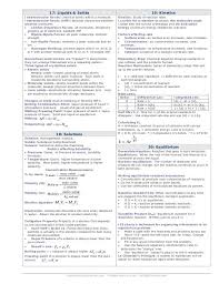 Ap Chemistry Master Cheatsheet In 2020 Ap Chemistry Chemistry Chemistry Education