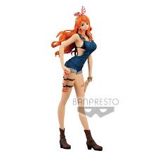 Banpresto One Piece Stampede Glitter Glamours Nami Ver B Blue Overalls In 2021 One Piece Figure One Piece One Piece Nami