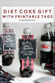 Diy Diet Coke Gift Tags Coke Gifts Diy Christmas Gifts For Friends Christmas Gifts For Friends