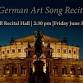 German Art Song Recital