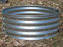 Metal ring for fire pit. Camp Fire Rings St Regis Culvert