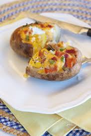 An Idaho Sunrise Egg Stuffed Baked Potatoes Our Best Bites Stuffed Baked Potatoes Breakfast Baked Potatoes Recipes