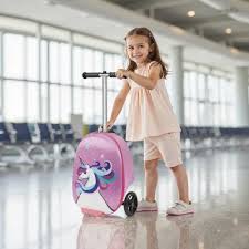 Kids Scooter Suitcase Ride-On Luggage