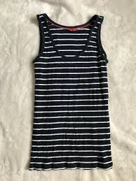 Black And White Striped Tank Top Women S Ebay Link Spirit Tank Top Womens Horizontal Stripe Size Small Fashion Clothing Shoes Accessories Wom Tank Tops Women Tops Women Blouses Spirit Tank Tops