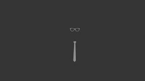 Share minimalist wallpaper 1920×1080 with your friends. Glasses And Tie Minimal Hd Wallpaper Minimalist Wallpaper Minimalist Desktop Wallpaper Black Wallpaper