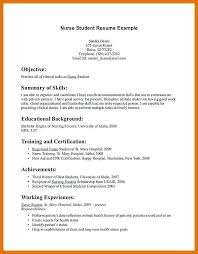 Sample resume for a nursing student. Nursing Student Resume Examples 2020