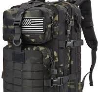 Mochila táctica militar, mochila de hidratación, paquete de asalto de 3  días, mochila de camping con estándar ISO, 42L