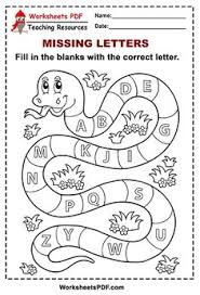 Free Printable Snake Alphabet Missing Letters In 2020 Alphabet Worksheets Preschool Tracing Worksheets Preschool Alphabet Worksheets Kindergarten