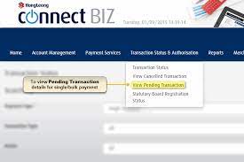 Pls drop by hlbb pending branch! Connect Biz User Guide