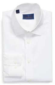 135 New Men S David Donahue Regular Fit White Dress Shirt Size 16 32 33 Fashion Clothing Shoes Acces White Fitted Dress White Shirt Dress Mens Shirt Dress