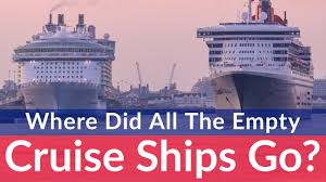 The ship was running at half its usual capacity. Where Did All The Empty Cruise Ships Go Where Do You Park Hundreds Of Cruise Ships Youtube