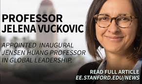 EE Prof. Jelena Vuckovic appointed inaugural Jensen Huang Professor in  Global Leadership. stanford.io/3021Zam